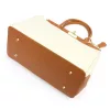  Dámska kožená kabelka Luka 26-002 DOLLARO béžovej farby 35 x 26,5 x 15,5 cm