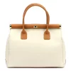 Luka 26-002 DOLLARO bézs női bőr kézitáska 35 x 26.5 x 15.5 cm