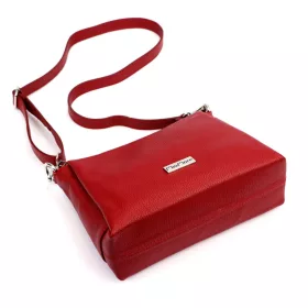   MiaMore 01-002 DOLLARO bordó női bőr kézitáska 27 x 20 x 10 cm