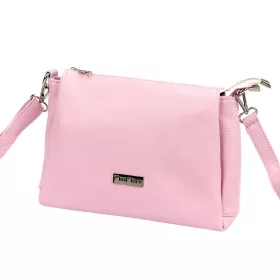    Dámska kožená kabelka MiaMore 01-002 DOLLARO púdrová 27 x 20 x 10 cm