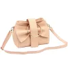  Dámska kožená kabelka Luka 26-123 DOLLARO fialovej farby 33 x 22 x 13 cm
