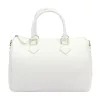 Luka 26-120 DOLLARO fehér női bőr kézitáska 32 x 22 x 18 cm