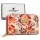  Dámska peňaženka Peterson PTN 007-F8 s oranžovým kvetinovým vzorom 13 x 9 x 3,3 cm