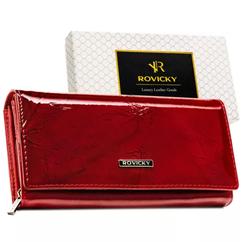  Dámska peňaženka Rovicky RPN-28-YM červená 18,5 x 10 x 3,5 cm