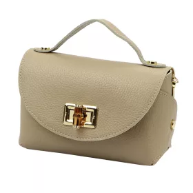    Dámska kožená kabelka Luka 26-106 DOLLARO v tmavomodrej farbe 19 x 13 x 9 cm