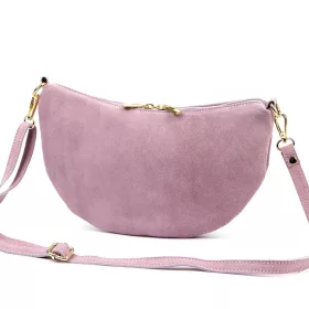   Luka 26-128 lila női velúr bőr bőr kézitáska 30 x 17 x 5 cm