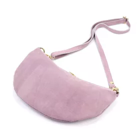   Luka 26-128 lila női velúr bőr bőr kézitáska 30 x 17 x 5 cm