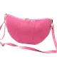 Luka 26-128 rózsaszín női velúr bőr bőr kézitáska 30 x 17 x 5 cm