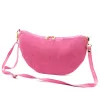 Luka 26-128 rózsaszín női velúr bőr bőr kézitáska 30 x 17 x 5 cm