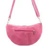 Luka 26-128 rózsaszín női velúr bőr bőr kézitáska 30 x 17 x 5 cm