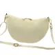 Luka 26-128 bézs női velúr bőr bőr kézitáska 30 x 17 x 5 cm