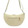 Luka 26-128 bézs női velúr bőr bőr kézitáska 30 x 17 x 5 cm