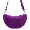Luka 26-128 lila női velúr bőr bőr kézitáska 30 x 17 x 5 cm
