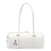  Dámska kožená kabelka Luka 26-129 DOLLARO biela 39 x 19 x 16 cm