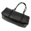  Dámska kožená kabelka Luka 26-129 DOLLARO čierna 39 x 19 x 16 cm
