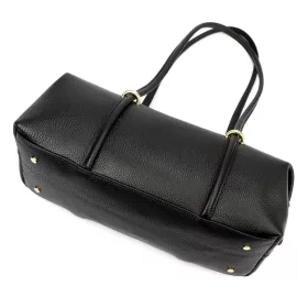    Dámska kožená kabelka Luka 26-129 DOLLARO čierna 39 x 19 x 16 cm