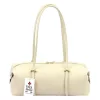 Dámska kožená kabelka Luka 26-129 DOLLARO béžovej farby 39 x 19 x 16 cm