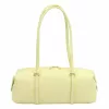  Dámska kožená kabelka Luka 26-129 DOLLARO svetložltá 39 x 19 x 16 cm