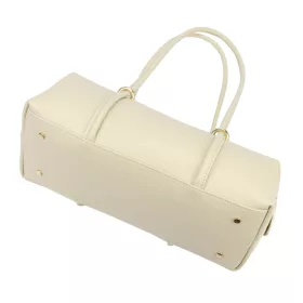   Luka 26-129 DOLLARO bézs női bőr kézitáska 39 x 19 x 16 cm