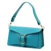 Luka 26-126 DOLLARO türkiz női bőr kézitáska 26.5 x 14.5 x 10 cm