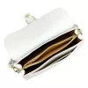 Luka 26-126 DOLLARO fehér női bőr kézitáska 26.5 x 14.5 x 10 cm