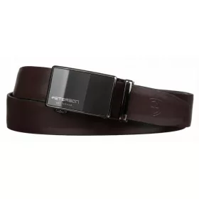 Pánsky opasok z hovädzej kože Peterson PTN A003 D.BROWN