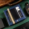  Pánska kožená peňaženka Peterson PTN SET-M-1542L-KCS čierna 13 x 9 x 3,3 cm