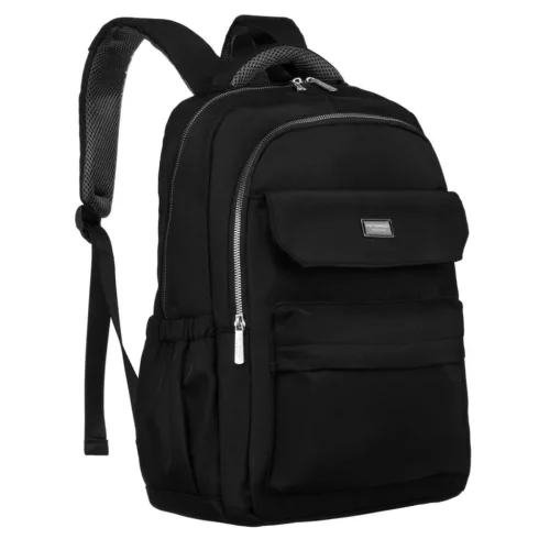  Čierny polyesterový batoh Peterson PTN CP-02
