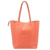 Luka 26-084 DOLLARO mályva női bőr kézitáska 40 x 37 x 13 cm