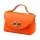 Dámska kožená kabelka Luka 26-106 DOLLARO oranžová 19 x 13 x 9 cm