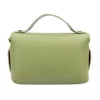  Dámska kožená kabelka Luka 26-106 DOLLARO zelená 19 x 13 x 9 cm