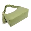 Luka 26-032 DOLLARO zelená dámska kožená kabelka 27 x 17 x 12 cm