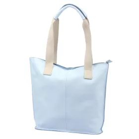    Dámska kožená kabelka Luka 26-130 D DOLLARO modrá 43 x 36 x 14,5 cm