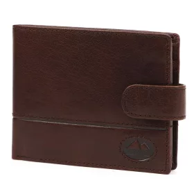    Pánska hnedá peňaženka z hovädzej kože s RFID ochranou EL FORREST 545-22 12,5 x 9,5 x 2,8 cm