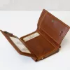  Dámska kožená peňaženka EL FORREST 579-26 hnedej farby 12 x 9 x 2,5 cm