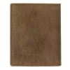  Pánska kožená peňaženka EL FORREST 728-07 hnedej farby 8,5 x 11,5 x 3 cm