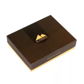    Pánska kožená peňaženka EL FORREST 823-22 hnedá 12,5 x 6 x 3 cm