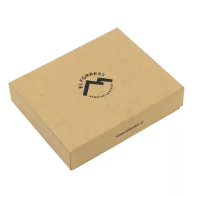    Pánska kožená peňaženka EL FORREST 859-07 hnedej farby 8,5 x 11,5 x 3 cm