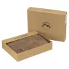  Pánska kožená peňaženka EL FORREST 859-07 hnedej farby 8,5 x 11,5 x 3 cm