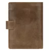  Pánska kožená peňaženka EL FORREST 988-07 hnedá 8,5 x 11,5 x 3 cm