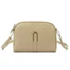 Luka 24-066 DOLLARO taupe női bőr kézitáska 22.5 x 16 x 7 cm