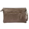 VS 050 mogyoróbarna női bőr kézitáska, válltáska, crossbody 28 x 19 x 6 cm