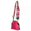  Dámska kožená kabelka cez rameno EGO ES0314WF 030026WL magenta 19×16×8 cm