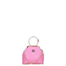   Dámska kožená kabelka cez rameno EGO ES0314WF 060026WL ružová 19×16×8 cm