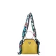  Dámska kožená kabelka cez rameno EGO ES0314WF 010026WL okrová 19×16×8 cm