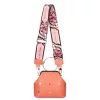  Dámska kožená kabelka cez rameno EGO ES0314WF 020026WL v púdrovej farbe 19×16×8 cm
