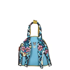    Dámska kožená crossbody kabelka EGO ES0315WF 010026WL svetlomodrá 25 x 24 x 7 cm
