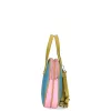  Dámska kožená crossbody kabelka EGO ES0315WF 010026WL svetlomodrá 25 x 24 x 7 cm
