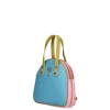  Dámska kožená crossbody kabelka EGO ES0315WF 010026WL svetlomodrá 25 x 24 x 7 cm