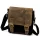  Pánska kabelka Wild AW-S22-MHC z čiernej látky a kože 22 x 22 x 7 cm